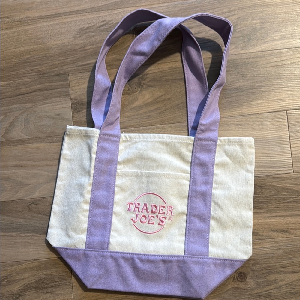 Pastel Purple Mini Trader Joe’s Tote Bag